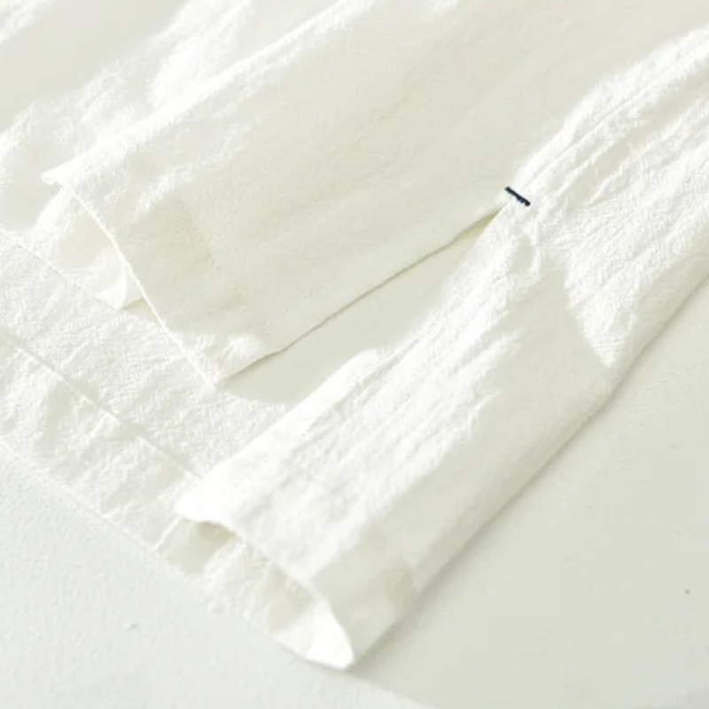 Mason Wolfe Cotton-Linen Henley