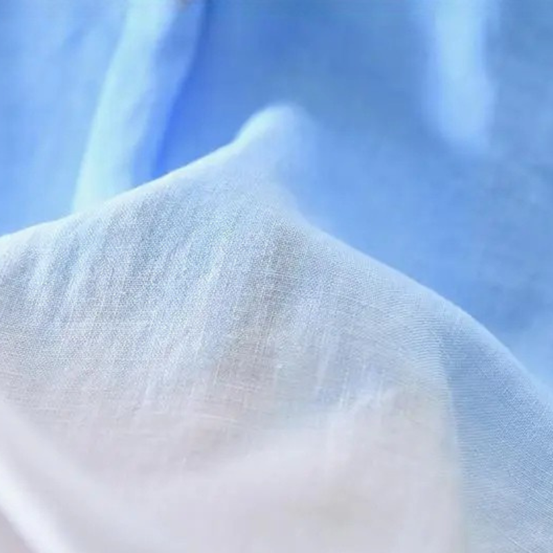 Azure Horizon Linen Shirt