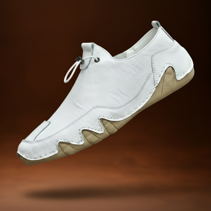 Rafael Voyage Leather Slip-Ons