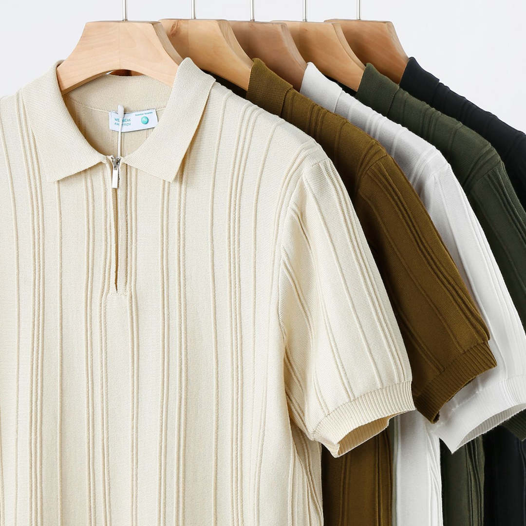 Mason Ward Half-Zip Polo