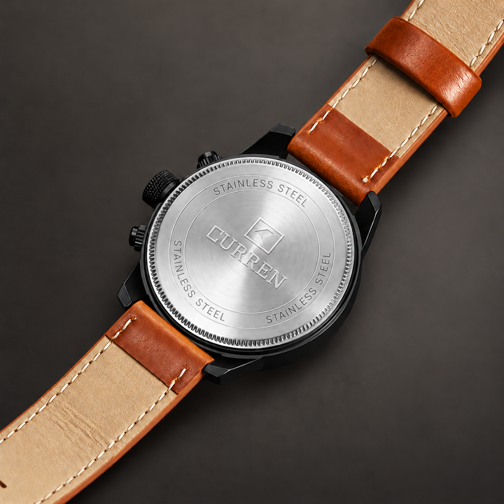 Curren Leather Chrono