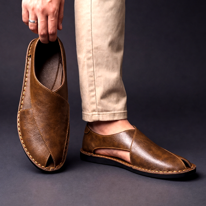 Marchetti Leather Mules