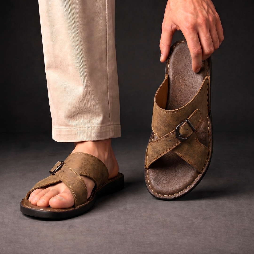 Lucca Leather Sandals