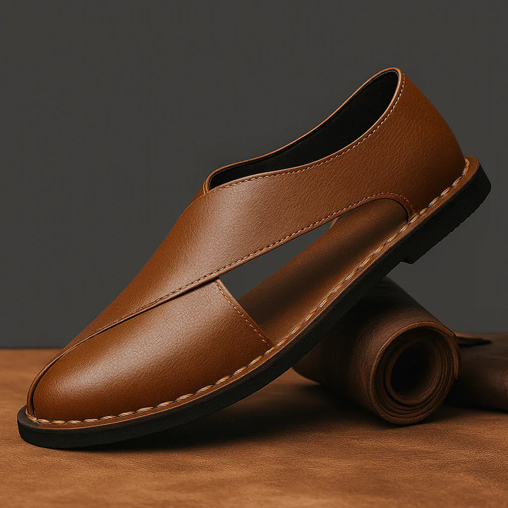 Capri Genuine Italian Leather Sandal