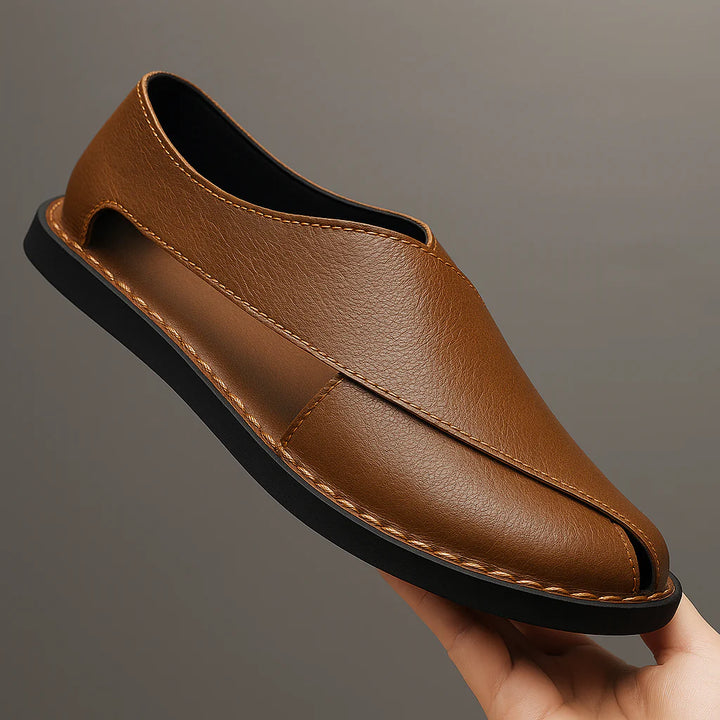 Capri Genuine Italian Leather Sandal