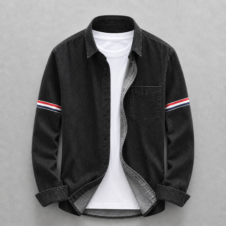 Brooks Vintage Washed Denim Shirt