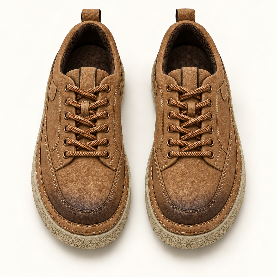 Declan Platform Leather Shoes