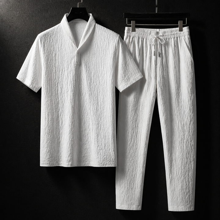 Kaido Crinkle Linen Set