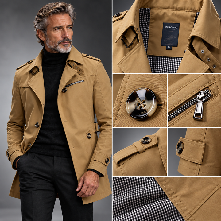 Ashbourne Classic Trench Coat