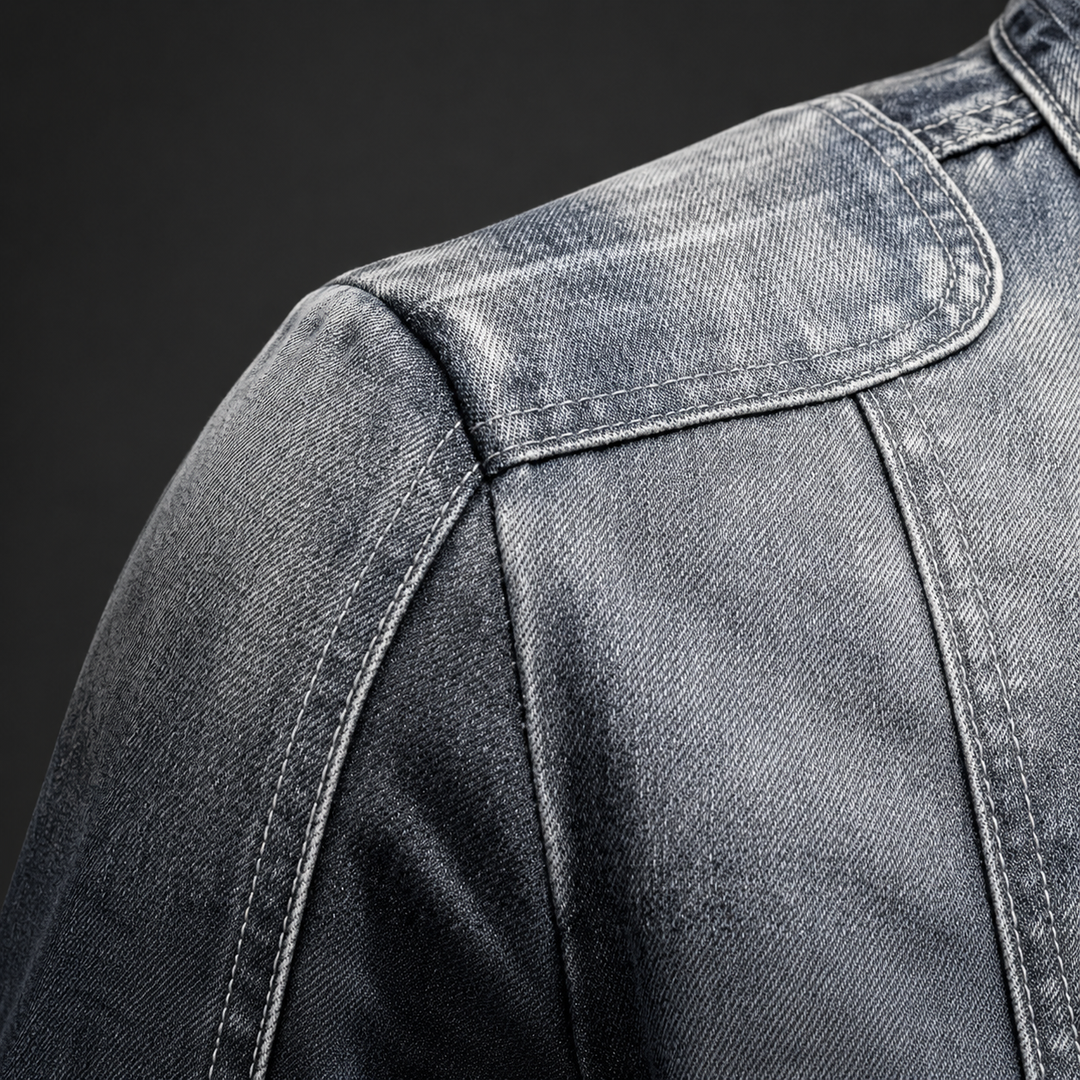 Duke Sandblasted Denim Jacket