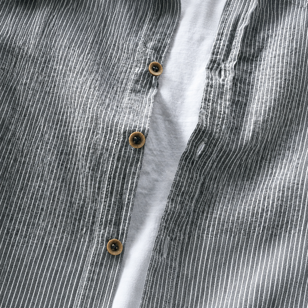 Milburn Striped Linen Shirt