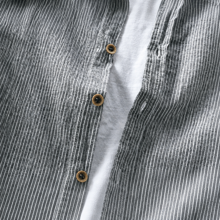 Milburn Striped Linen Shirt