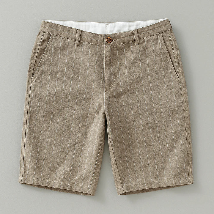 Mason Cotton-Linen Chino Shorts