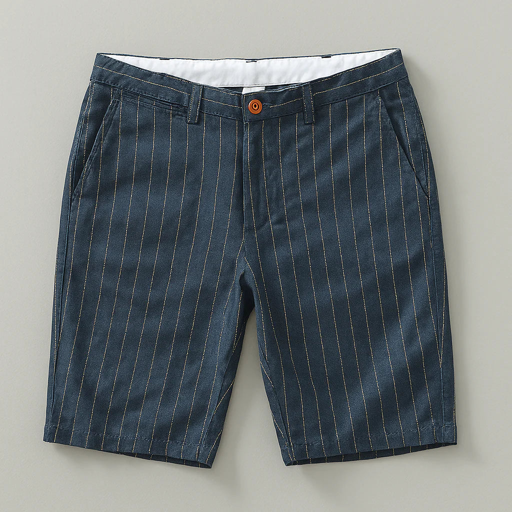 Mason Cotton-Linen Chino Shorts