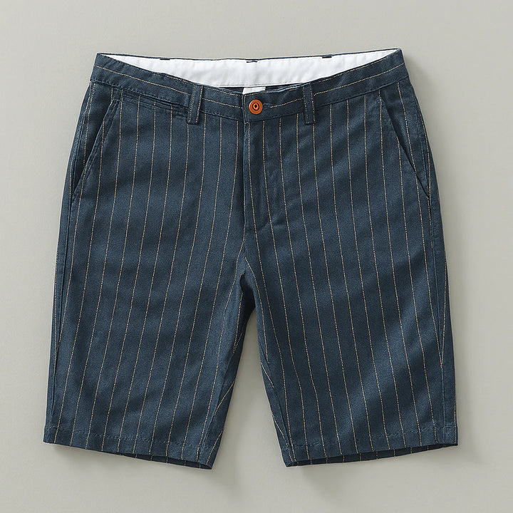 Mason Cotton-Linen Chino Shorts