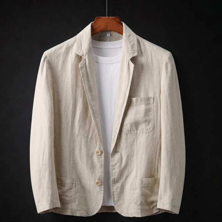 Bourne Cotton-Linen Blazer
