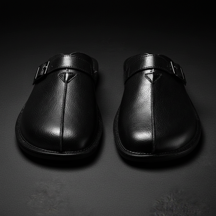 Riccardo Leather Mules