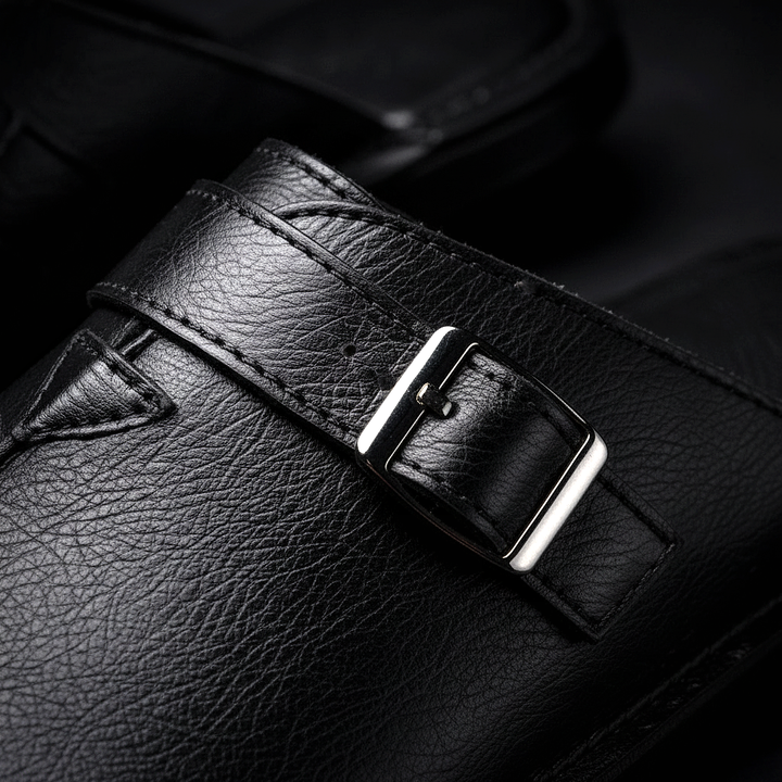 Riccardo Leather Mules