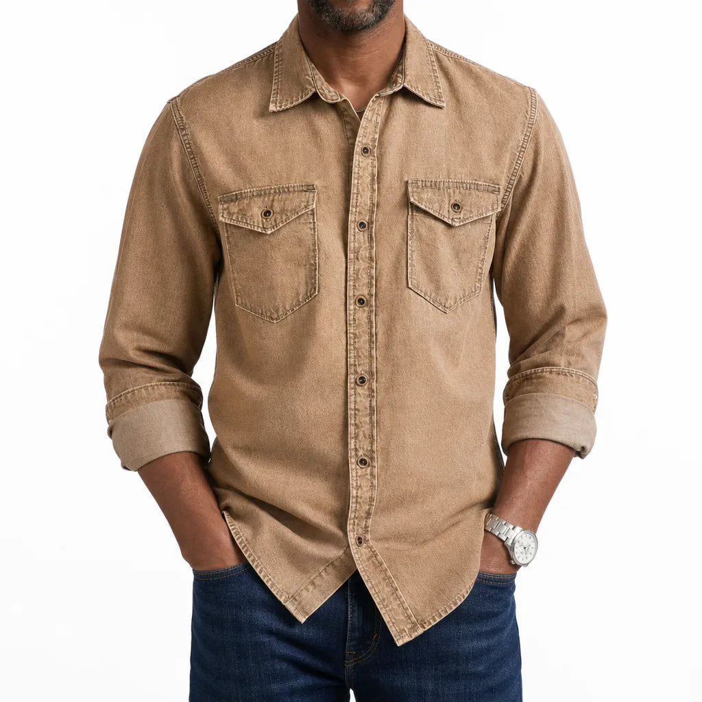 Voss Washed Denim Shirt