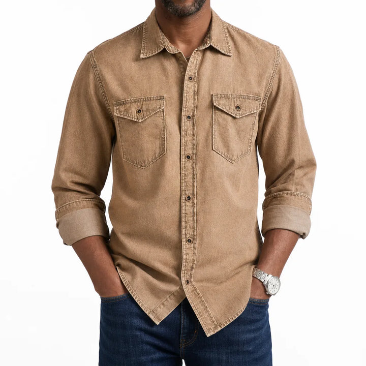 Voss Washed Denim Shirt