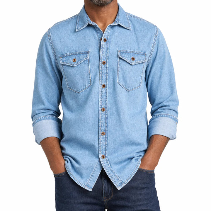 Voss Washed Denim Shirt