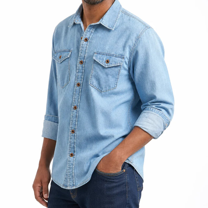 Voss Washed Denim Shirt