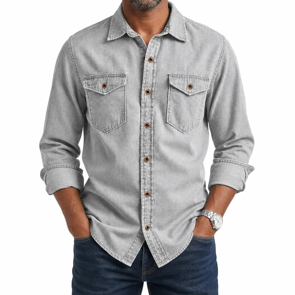 Voss Washed Denim Shirt