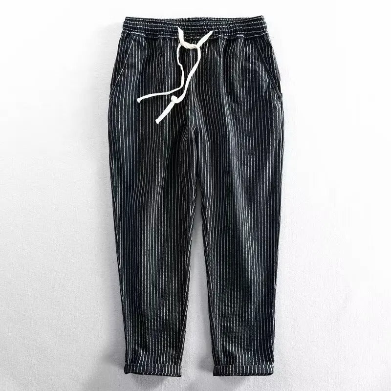 Katana Cotton-Linen Vintage Trouser